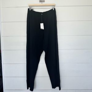 Eileen Fisher Woman Plus Size 2X Italian Yarn Viscose Crepe Pants New NWT